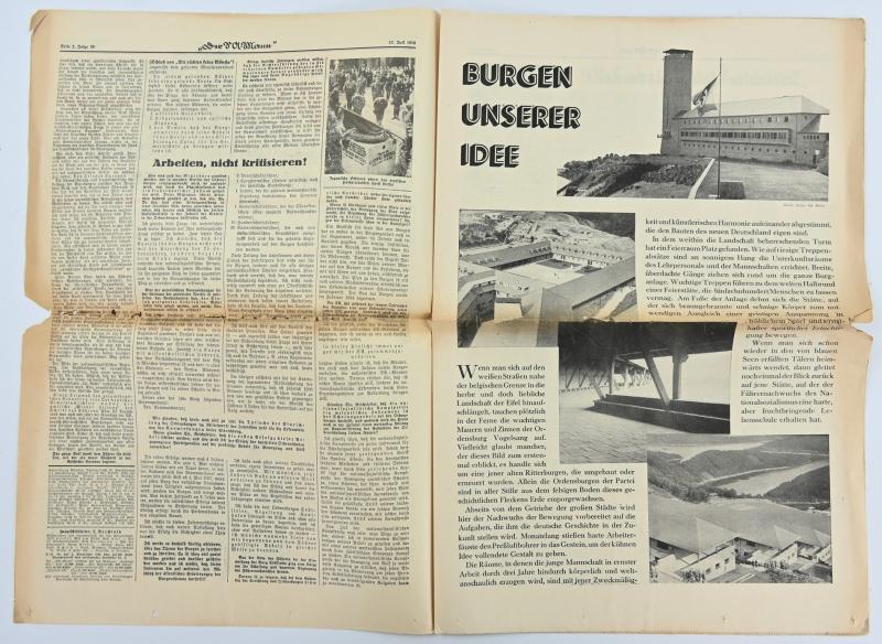 German Newspaper der SA-Mann 17 Juli 1937