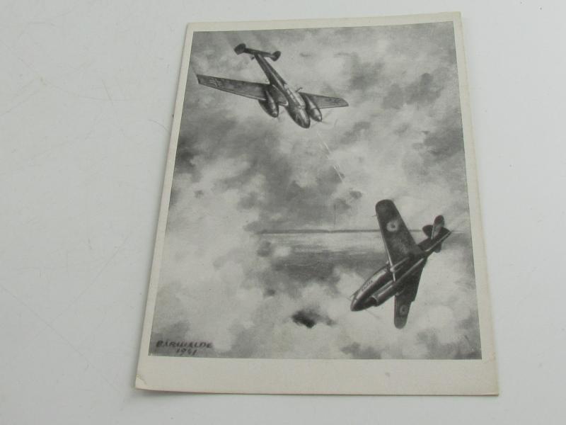 Postcard : Exhibition ‘Kunst der Front’, 1942