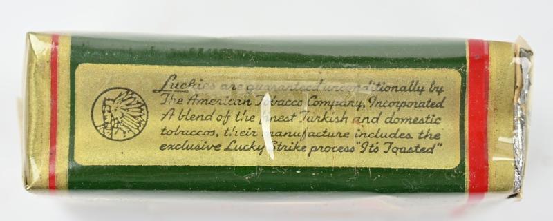 US WW2 Package of Lucky Strike Cigarets