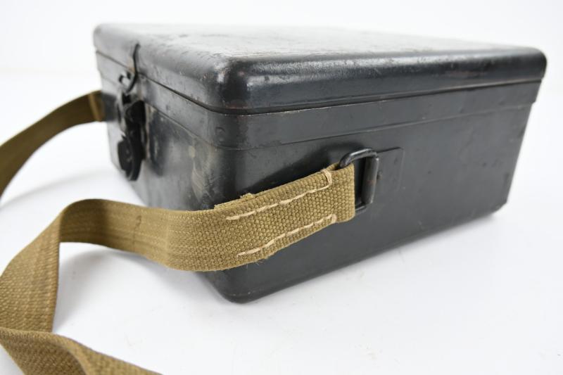 German WH Radio/ Transmitter Extension Cable Reel in Carrying Case