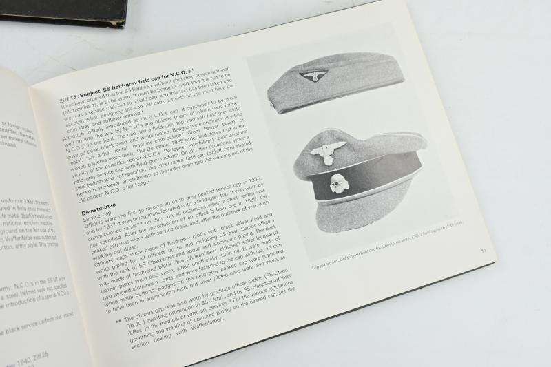 COllector's book Serie "Uniforms of the SS,Volume 1 till 7''