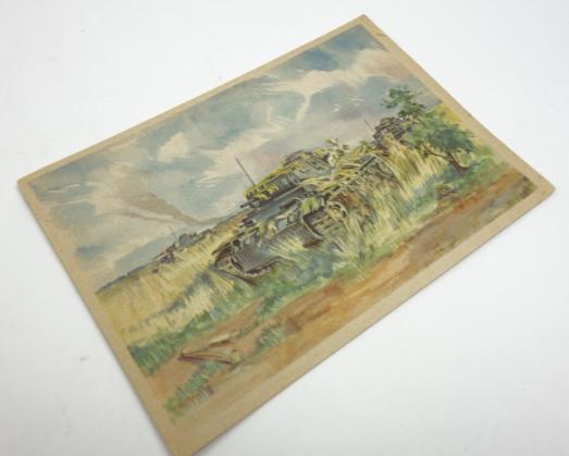German WH "KB Hensel" Postcard