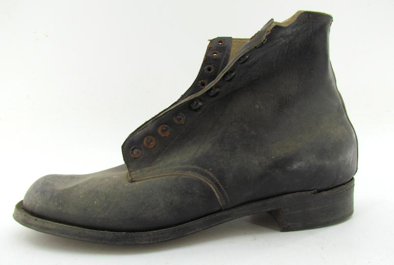 German Wartime M37 Style Dress Shoes ( 1942 )