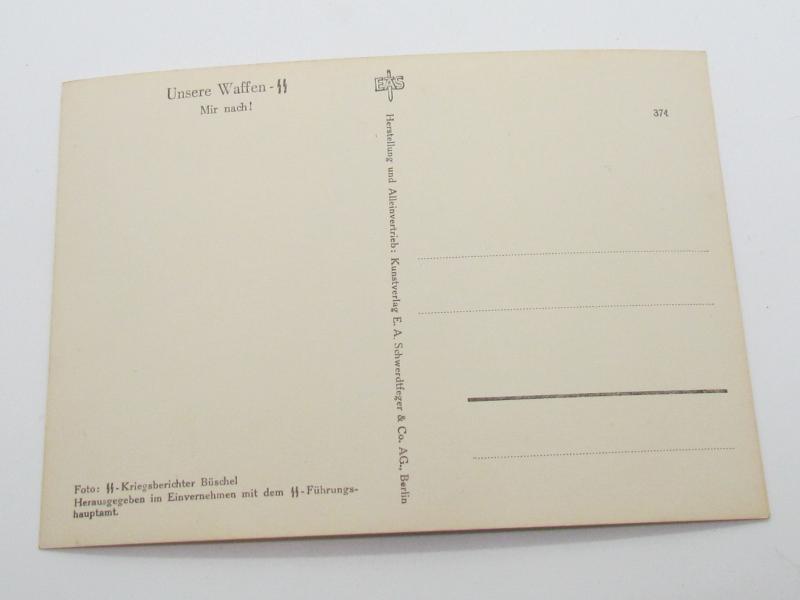 Postcard : Unsere Waffen-SS