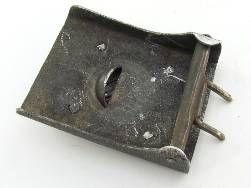 Wehrmacht Aluminum EM/NCO Police Buckle with Belt