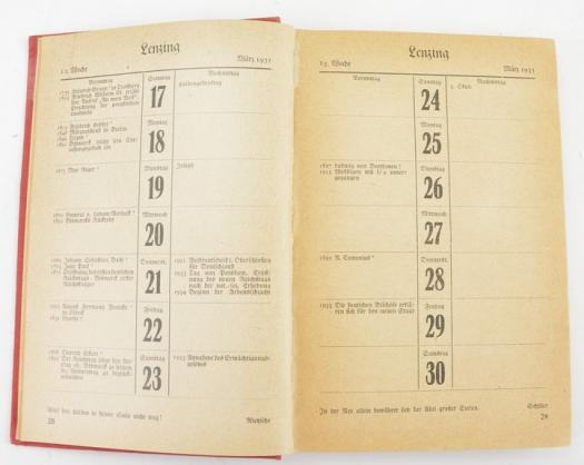 German NSDAP/NSLB Yearbook 1935