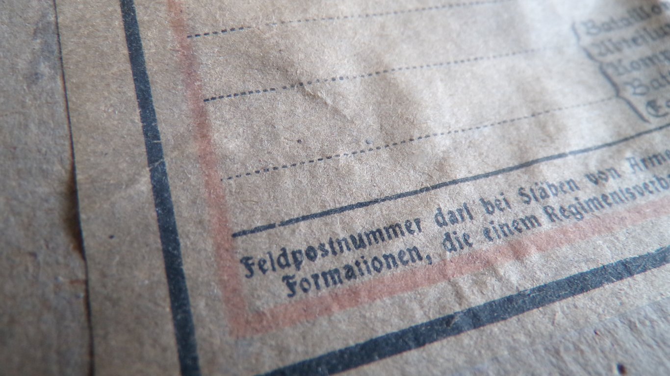 Imperial German WWI Feldpost box