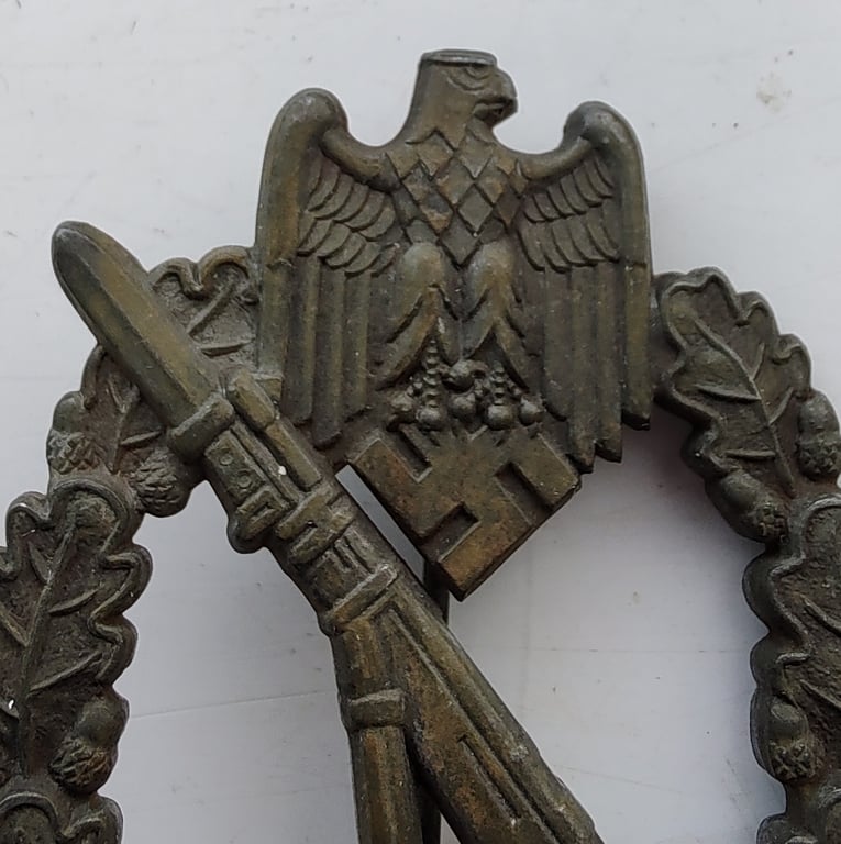 Wilhelm Hobacher Infantry Assault Badge bronze grade - Infanterie Sturmabzeichen