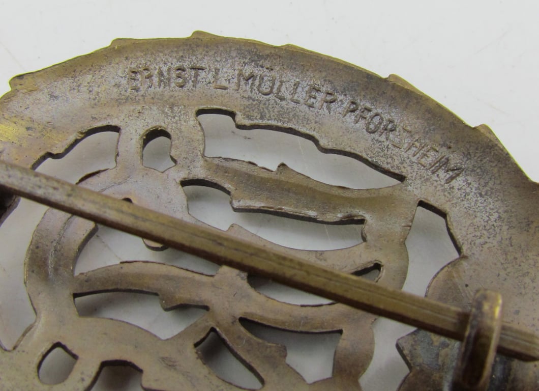 DRL Sports Badge in Bronze – Ernst Müller, Pforzheim