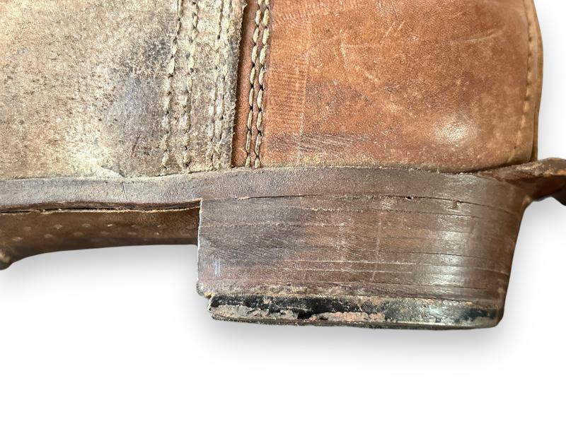 Wehrmacht Light Brown Cavalry Boots