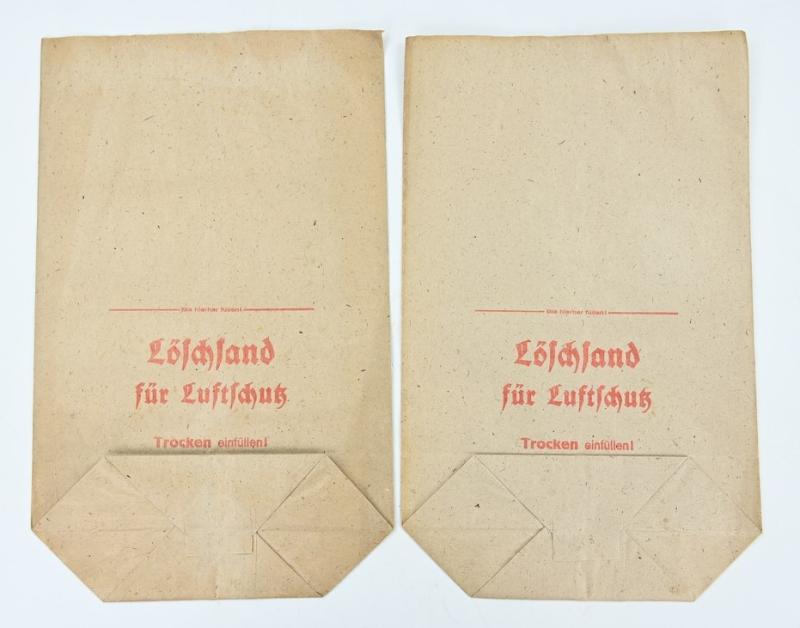 German LS Air Defence Paper Sand Bags