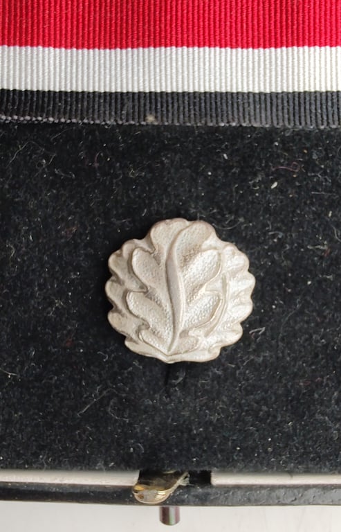 A cased LDO set of Oak leaves to the Knights Cross