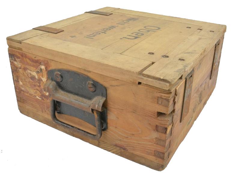 German WH Ammunition Box 'Platzpatronen 33'