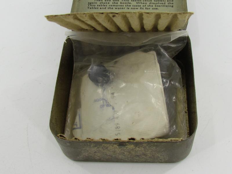 British WWII Water sterilizing outfit