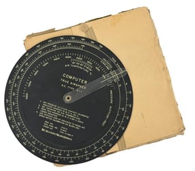 USAAF WW2 Airspeed Computer AC Type G-1