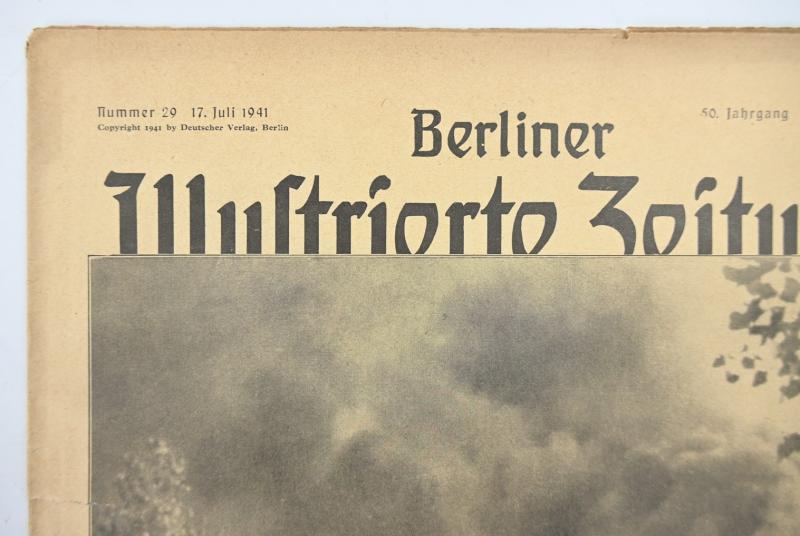 German Berliner Illustrierte Zeitung Newspaper July 1941