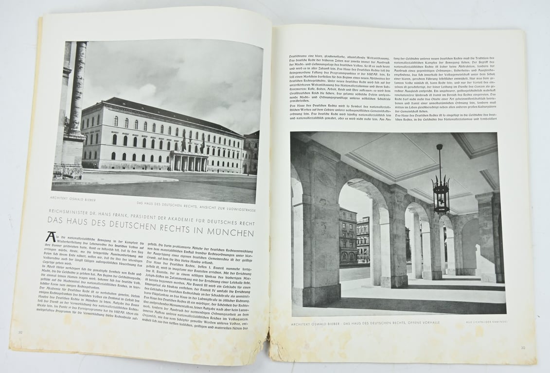 German Third Reich Magazine 'die Kunst im Deutschen Reich' 1939