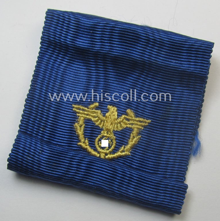 Superb, 'Zollgrenzschütz-Ehrenzeichen' (or: customs loyal-service medal) that comes together with its full-length ribbon (ie. 'Bandabschnitt') and that comes stored in its period (and scacely seen!) etui