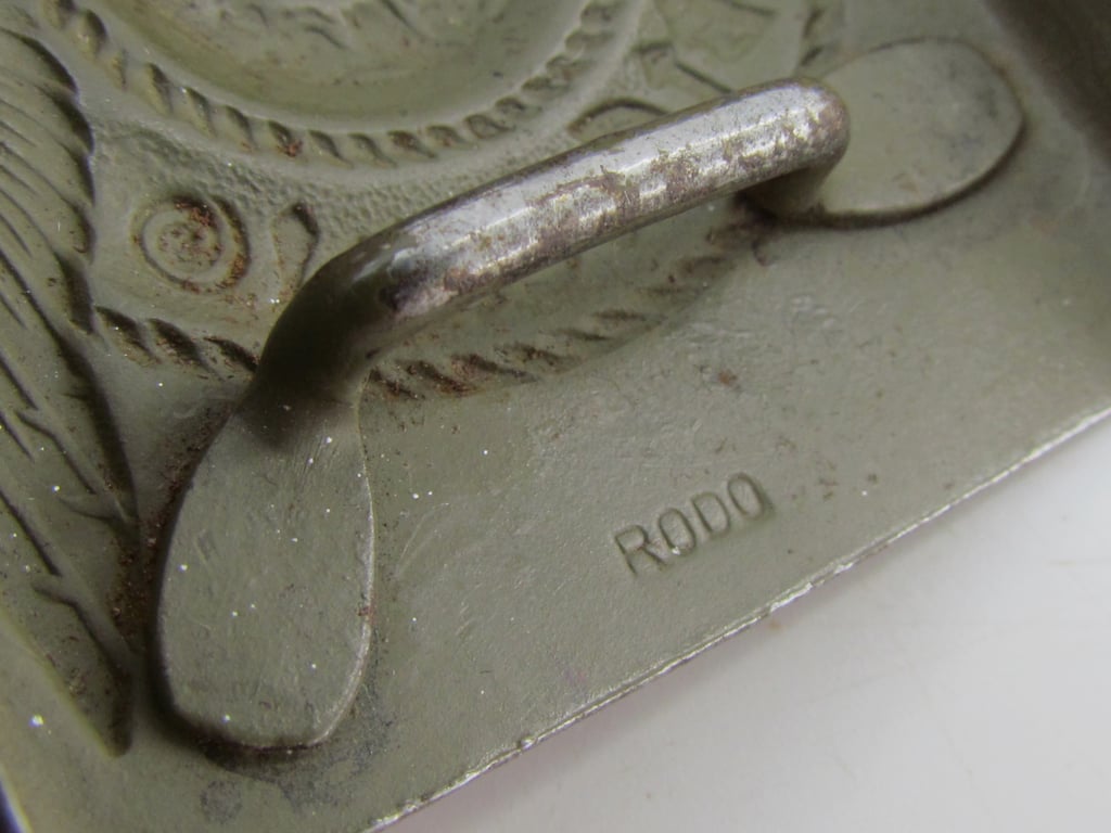 Rare 1st Pattern RODO Waffen-SS EM/NCO Belt Buckle