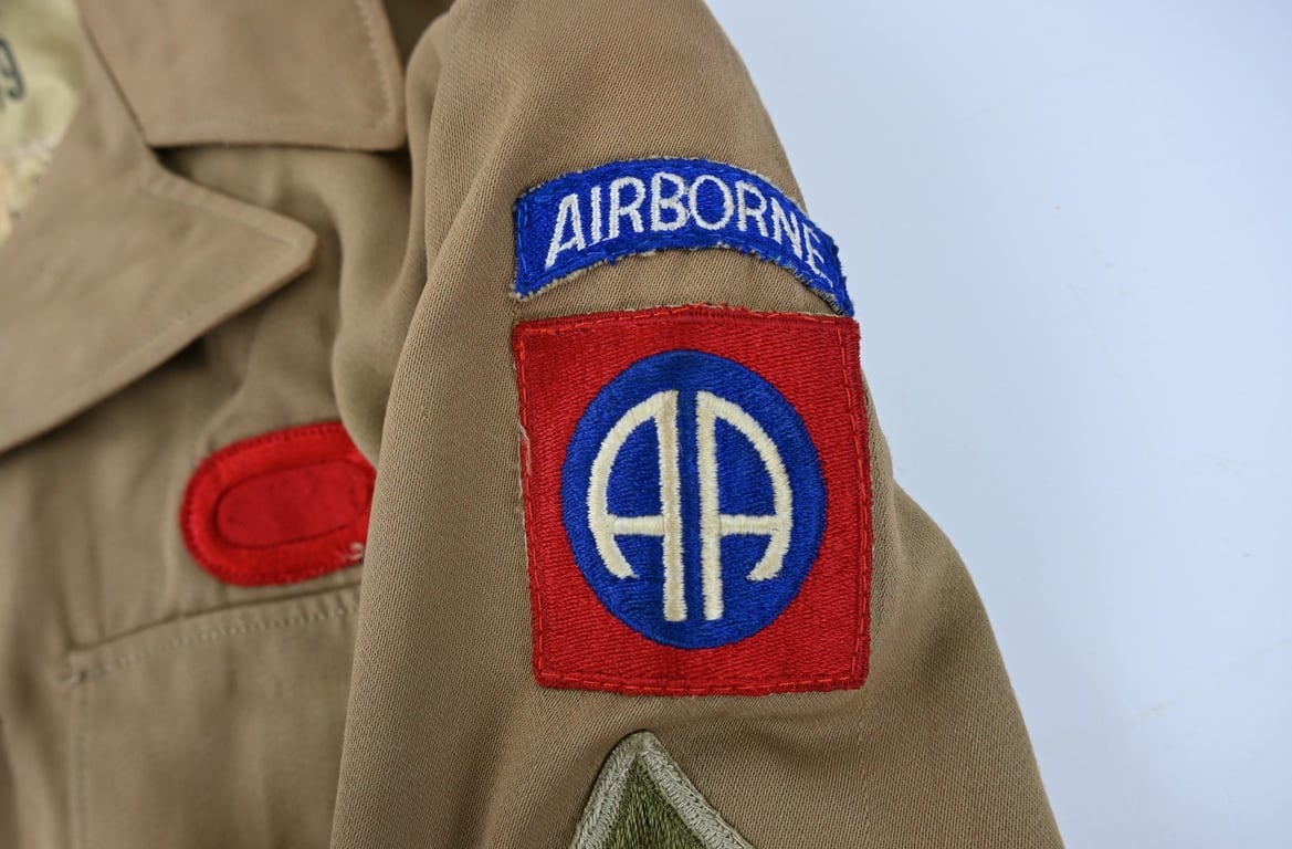 US WW2 Summer Ike Jacket 82nd Airborne Division