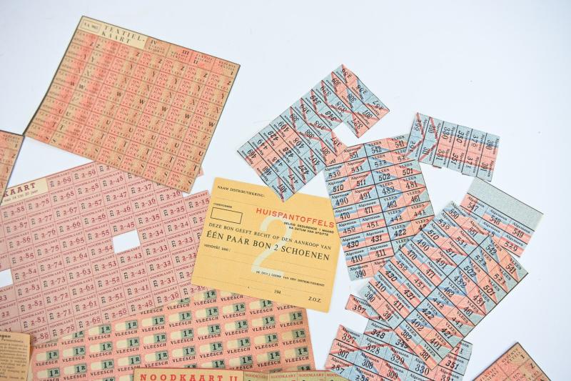 Dutch WW2 Various Food Coupons