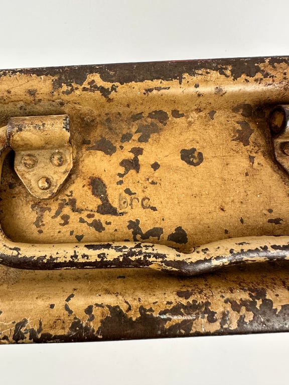 Mg 34/42 "Tan"Patronenkasten 41 with flat lid ( rare)