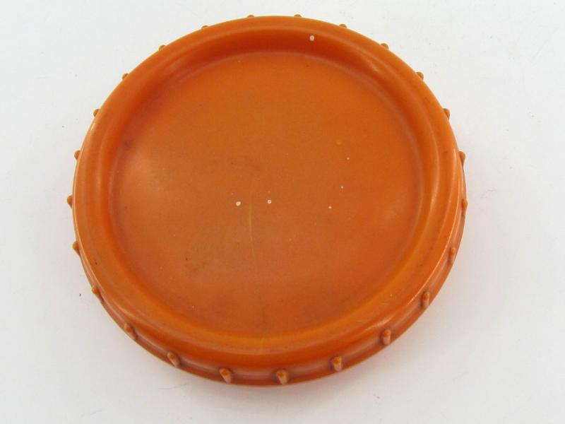 German Orange coloured 'Fettbuchse'