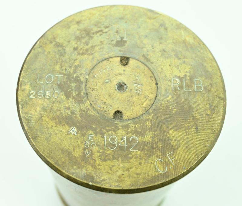 British WW2 25pds Artillery Shell Trench Art