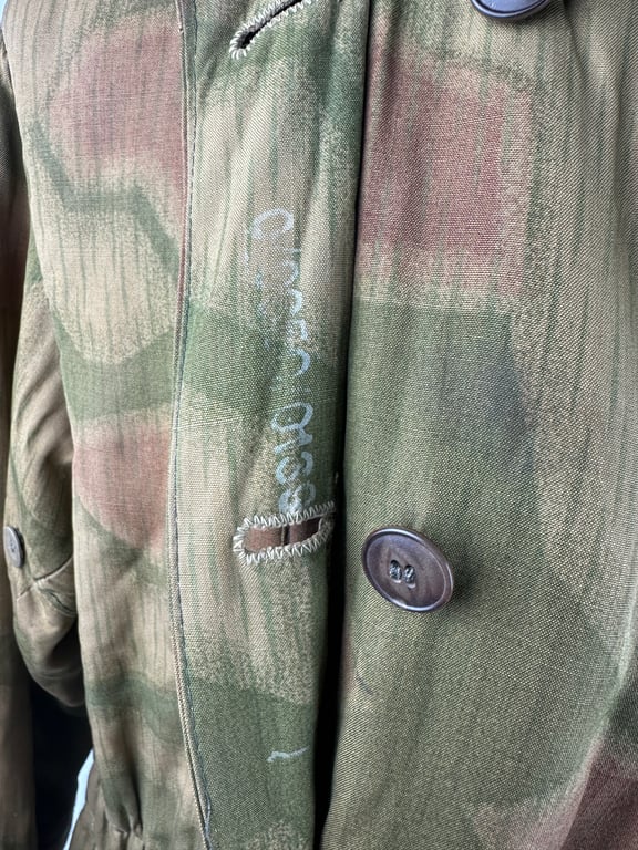 WW2 German Wehrmacht Reversible Camouflage Winter Parka