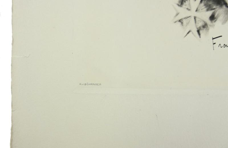 German Third Reich Litho 'Franz Ritter von Epp' by K.J.Böhringer