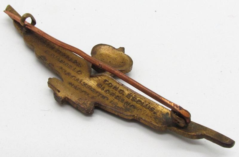 Original Italian Regia Aeronautica Pilot Badge – Kingdom of Italy (Fascist Period, 1920s–1943)