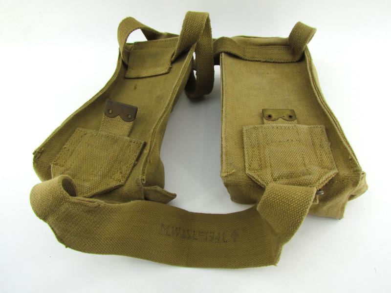 British WWII Basic Pouches with Straps