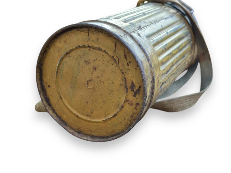 Olive Tropical Tan Gasmask Canister -named-