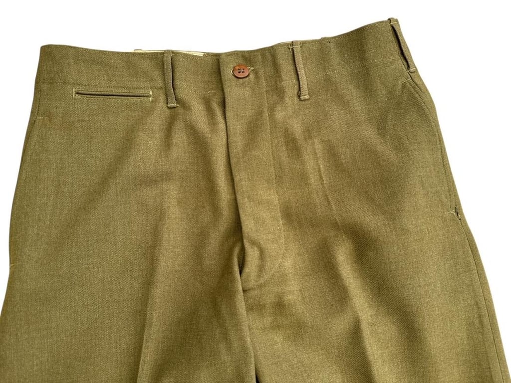 US WWII Wool Serge Trousers