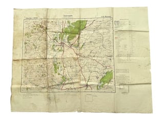 Deutsche Heereskarte Sonderausgabe A52 'Woronesh'