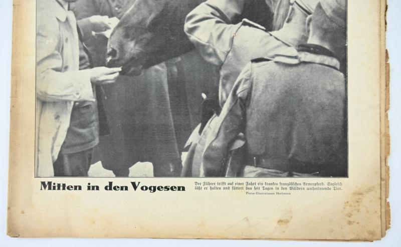 German Berliner Illustrierte Zeitung Newspaper 1940