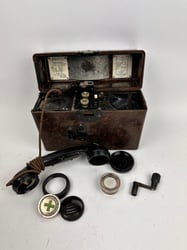 Nice original German WW2 FF33 Field Telephone (Feldfernsprecher...