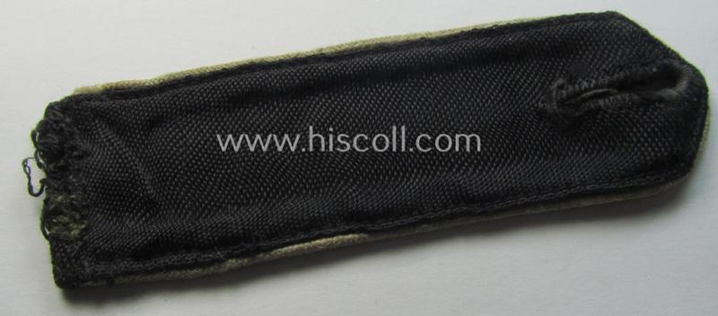 Single, typical white-piped 'NPEA'- (ie. 'Nationalpolitische Erziehungsanstalten' or: 'NAPOLA') shoulderstrap for a student (ie. 'Hitlerjunge')