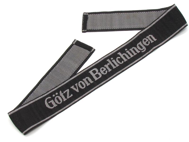 Waffen-SS 17. Panzergrenadier Division ‘Götz von Berlichingen’ Bevo Cufftitle