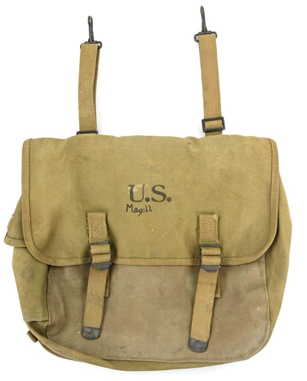 US WW2 M-1936 Musset Bag 'Arthur H. Magill'