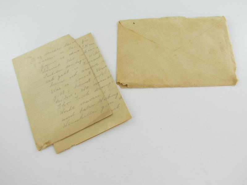 SS Field Post from Soldier to Family...dated 1944