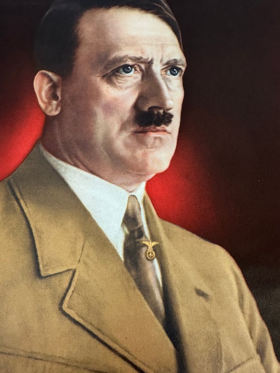 WW2 German "Ein Volk, ein Reich, ein Führer!" Propaganda Poster