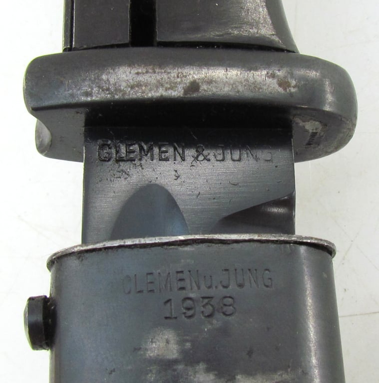 Matching Clemen & Jung K98 Bayonet – 1938