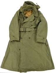 US WW2  Cotton Trench Coat w/Wool Liner  94th...