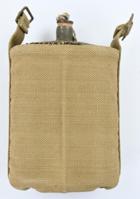 British WW2 Water Canteen with Cover 1943