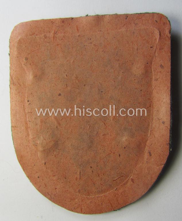 WH (Heeres ie. Waffen-SS) 'Krim'-campaign-shield (as was produced by a by me unidentified maker)