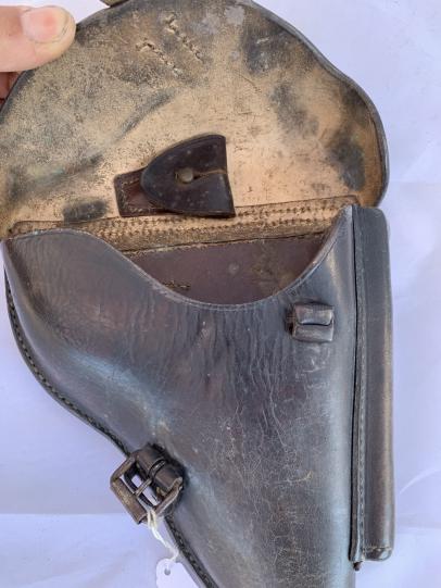 WH (Heer)/Waffen-SS Leather P08 Holster -1937-