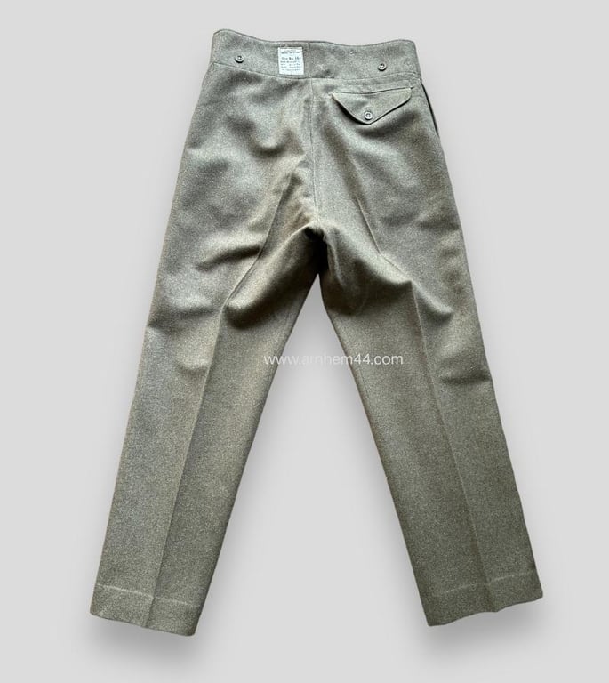 British WWII Battlesdress Trousers -1942-