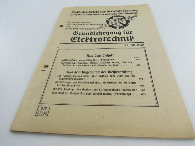 Soldatenbriefe zur Berufsförderung. Grundlehrgang