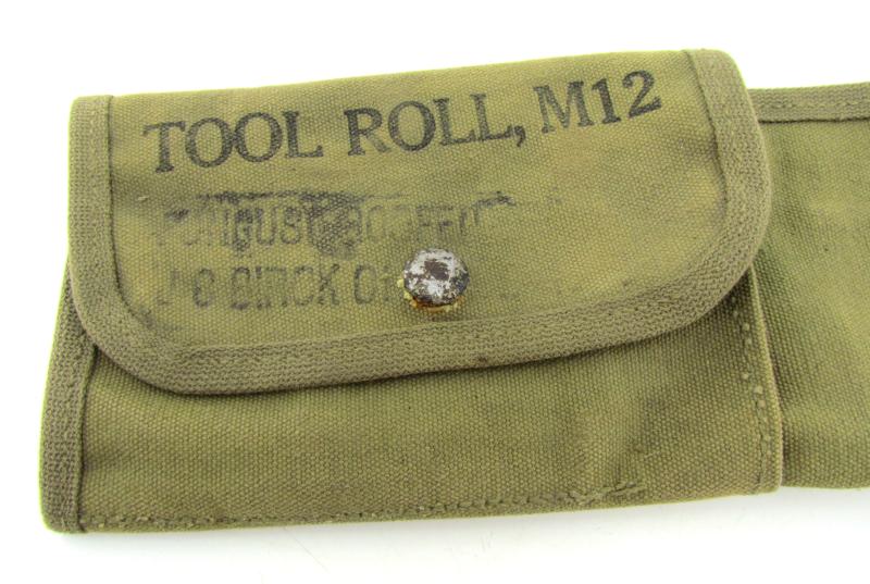 US WWII M12 Tool Roll